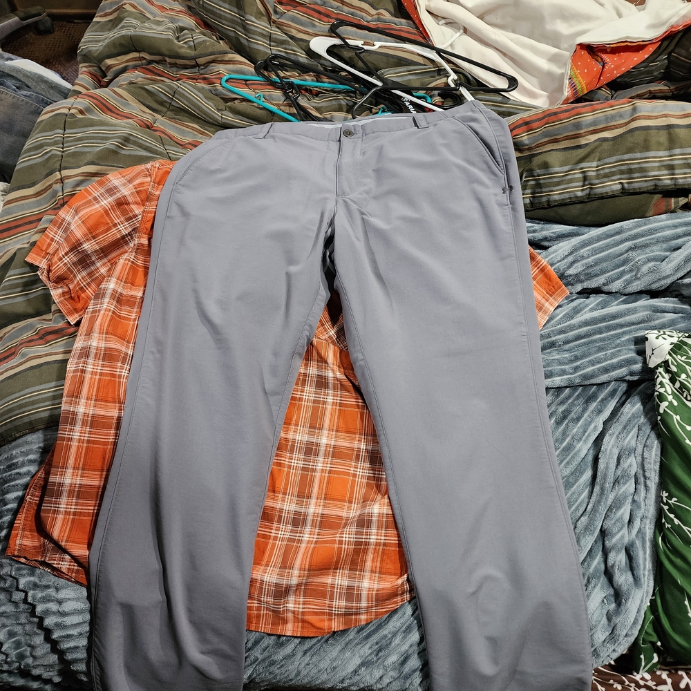 Under Armour Men's Grey Golf Pants